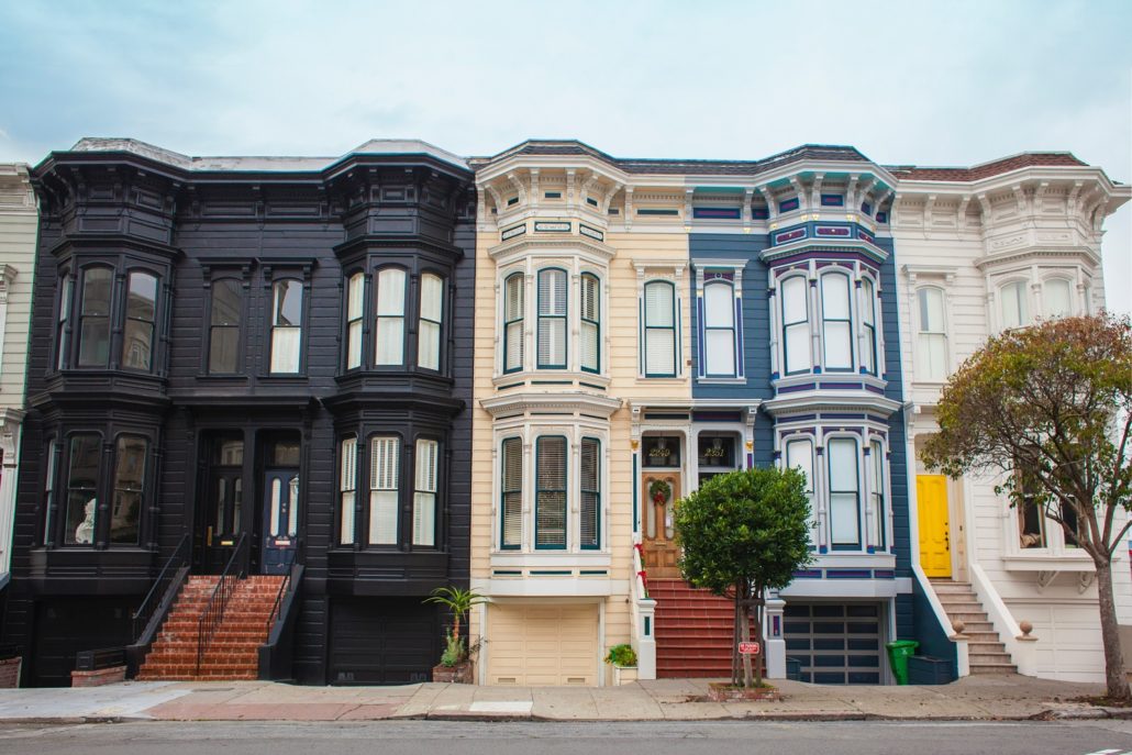 Homes located in San Francisco where the yield curve has affected rates for those looking to purchase homes