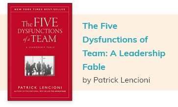 The five dysfunctions of team: a leadership fable by patrick lencioni