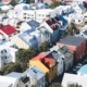 A block of residential houses with colorful roofs. Currently, the best/only option for many homebuyers with sufficient equity or down payment funds is “hard money” or “private money.”