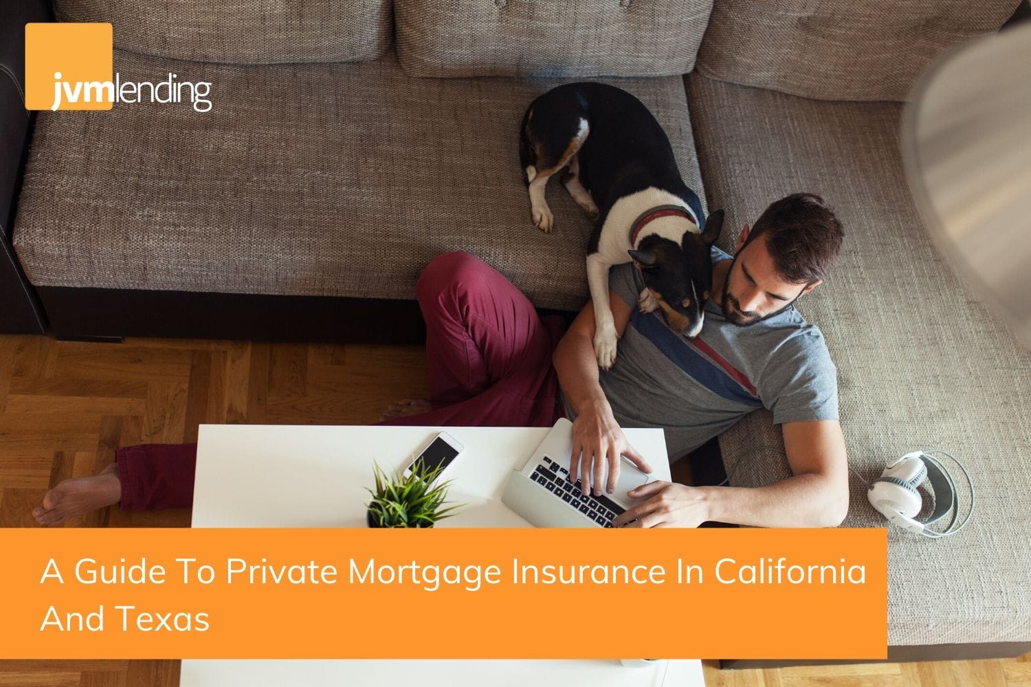 A homeowner in California works on a loan application to refinance his mortgage and eliminate his Private Mortgage Insurance (PMI).