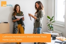 Two young women move into a condo that they purchased together using a conventional home loan. There are many types of home loans available for homebuyers in California.