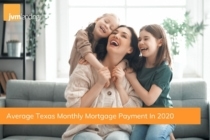 A mother and her two daughters hang out in their Texas home that they were able to afford the monthly payment on after working with a good mortgage lender.