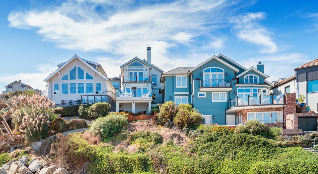 Waterfront Houses in Capitola California USA