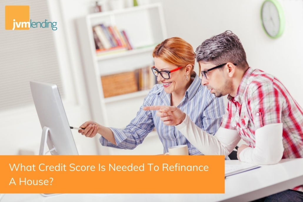 Borrowers who want to know what credit score they need to refinance look up lender guidelines online from their home.