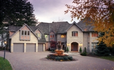 Mansion Exterior in the evening