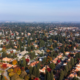 Aerial view of Fresno, California