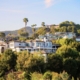 Luxury villas nestled in the hills of Los Angeles, California