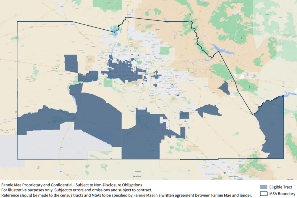Phoenix Arizona Purchase Plus Map