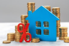 House icon surrounding by money