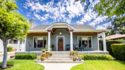 Nice looking home with a nice garden to go with it