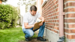 House Appraiser looking at every part of the house.
