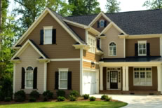 A nice looking house with great looking lawn