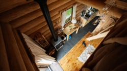 Inside of a house look from the top picture