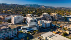 A picture of a town in Walnut Creek CA