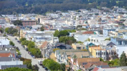 Bird’s Eye View of Richmond District in San Francisco, California