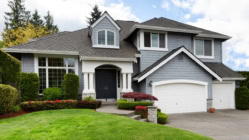 House, Residential Building, Model Home, Garage, Front Yard